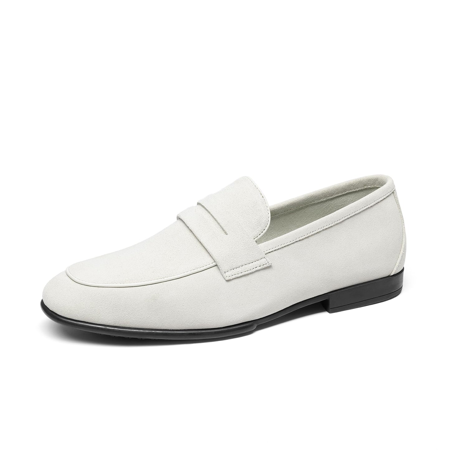 Suede Penny Loafers Lightweight Slip On Dress Shoes Comfort