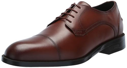BOSS Men's Tayil Smooth Leather Derby Dress Shoe