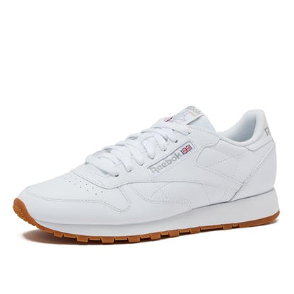 Classic Leather Sneakers Casual Lace Up Comfort