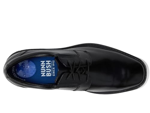 Leather Oxford Derby Shoes Plain Toe Lace Up