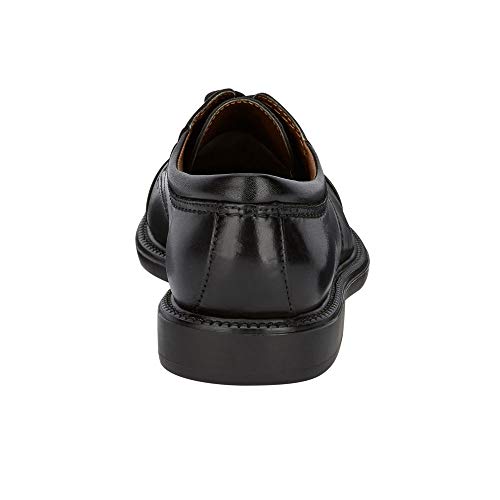 Leather Cap Toe Oxford Dress Shoes Casual Lace Up
