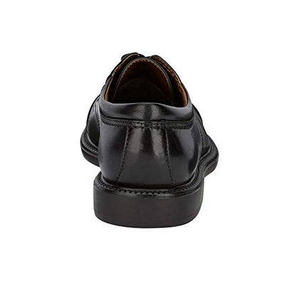 Leather Cap Toe Oxford Dress Shoes Casual Lace Up