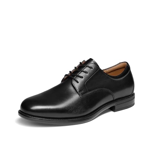 Classic Leather Oxford Dress Shoes Lace Up Business Formal