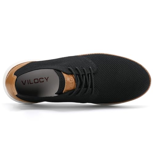 Men’s Breathable Dress Sneakers Casual Oxford Shoes