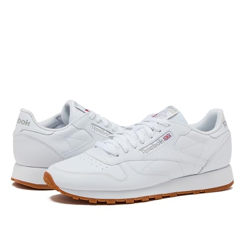 Classic Leather Sneakers Casual Lace Up Comfort