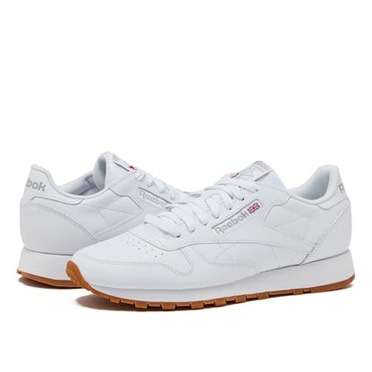 Classic Leather Sneakers Casual Lace Up Comfort