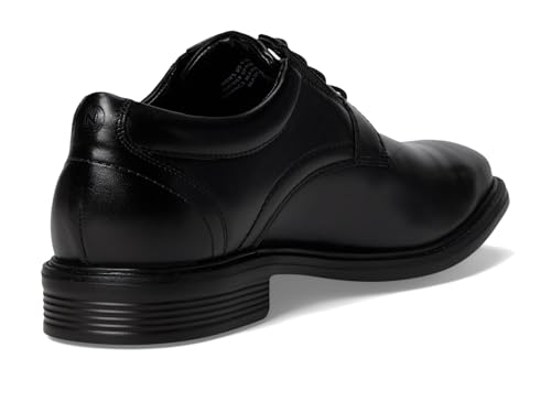 Leather Oxford Derby Shoes Plain Toe Lace Up