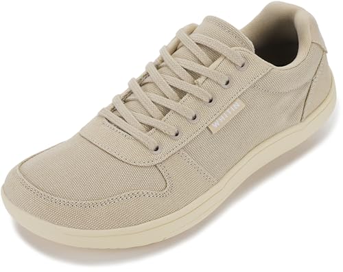 Wide Barefoot Sneakers Canvas Zero Drop Minimalist Shoes