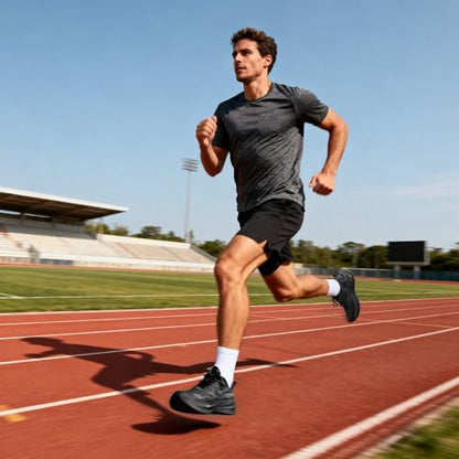 Lightweight Breathable Mesh Running Sneakers Wide Toe