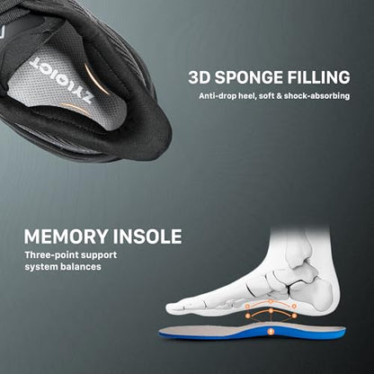 Lightweight Breathable Mesh Running Sneakers Wide Toe
