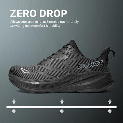 Lightweight Breathable Mesh Running Sneakers Wide Toe