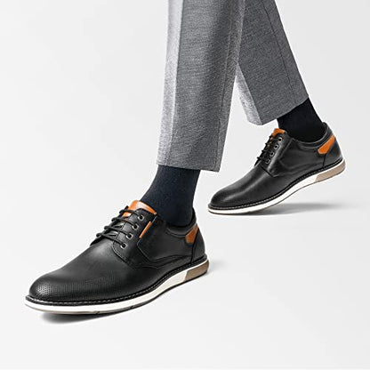 Casual Dress Oxford Sneakers Lace Up Business Style