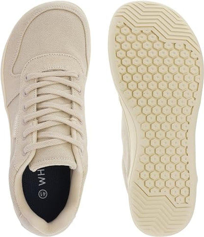 Wide Barefoot Sneakers Canvas Zero Drop Minimalist Shoes