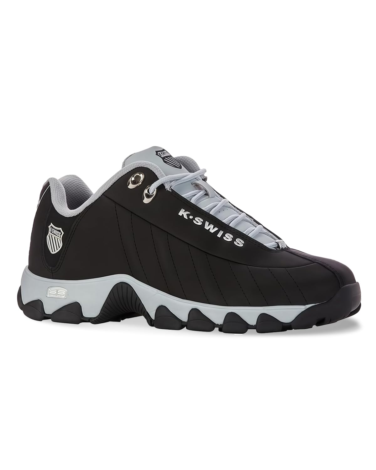 Leather Tennis Sneakers Wide Fit Cushion Walking Shoes