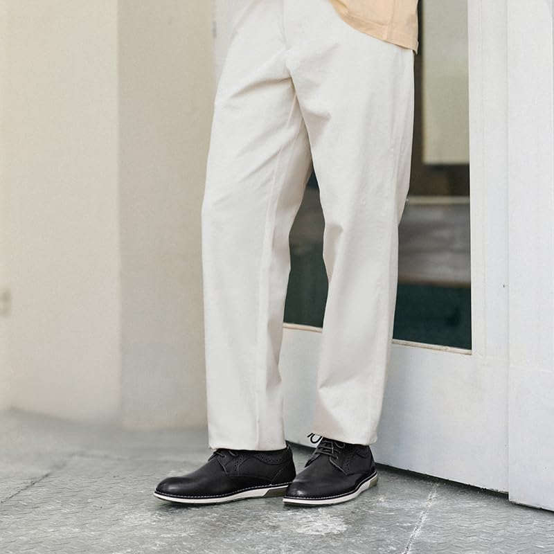 Casual Dress Oxford Sneakers Plain Toe Lace Up Business