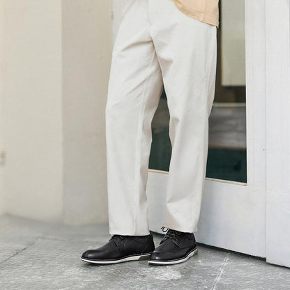 Casual Dress Oxford Sneakers Plain Toe Lace Up Business