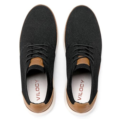 Men’s Breathable Dress Sneakers Casual Oxford Shoes