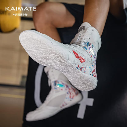 Men’s High-Top Boxing Shoes Lightweight Breathable Training