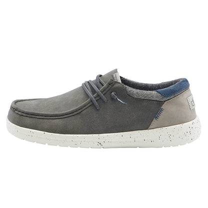 Men’s Lightweight Lace-Up Loafers Casual Shoes