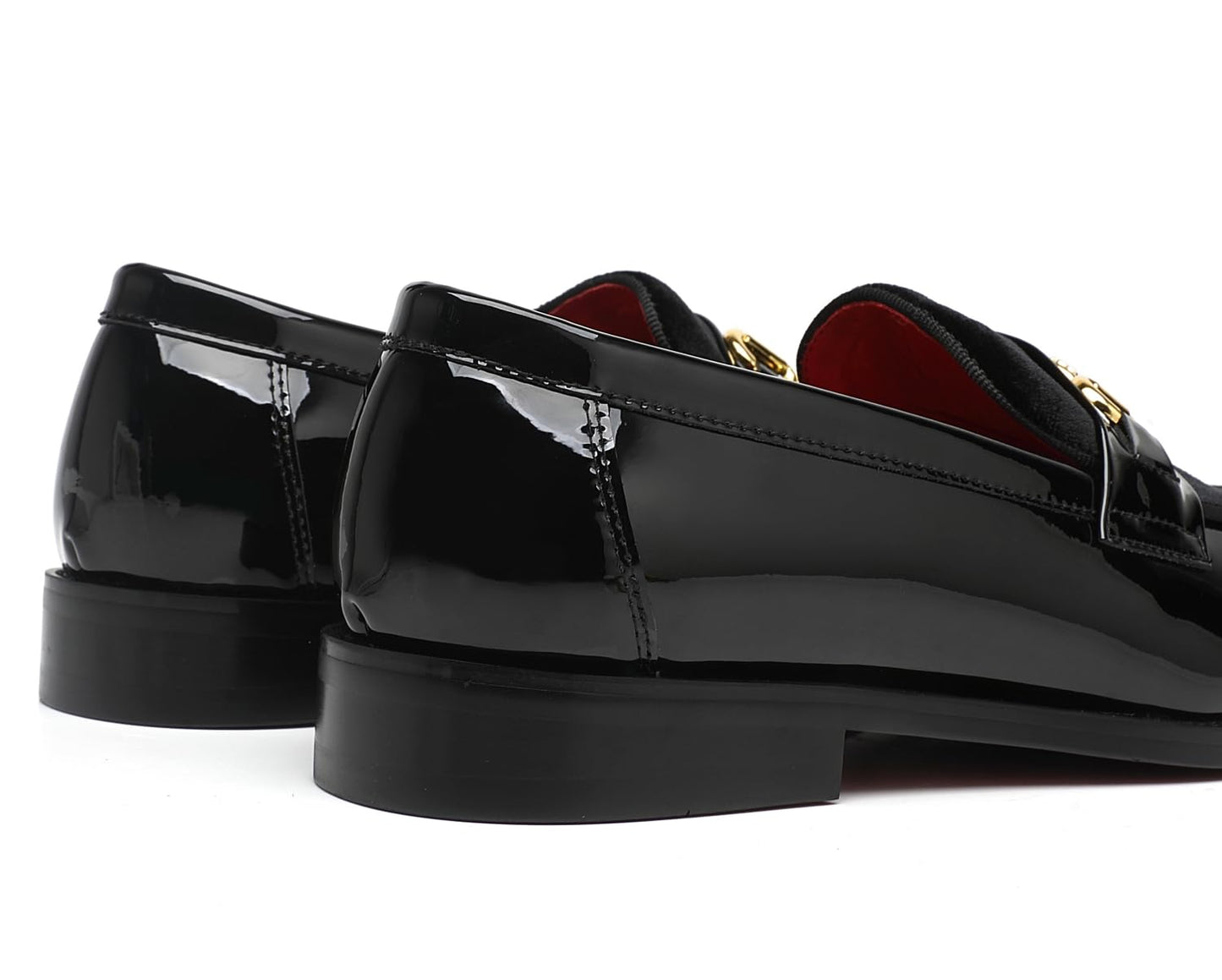 Patent Velvet Penny Loafers Dress Shoes Formal Slip On