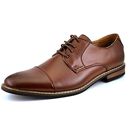 Classic Modern Oxford Dress Shoes Lace Up Formal