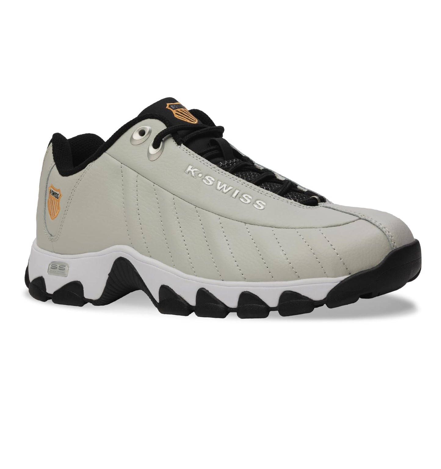 Leather Tennis Sneakers Wide Fit Cushion Walking Shoes