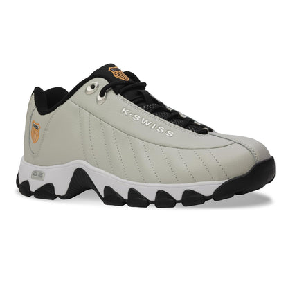 Leather Tennis Sneakers Wide Fit Cushion Walking Shoes