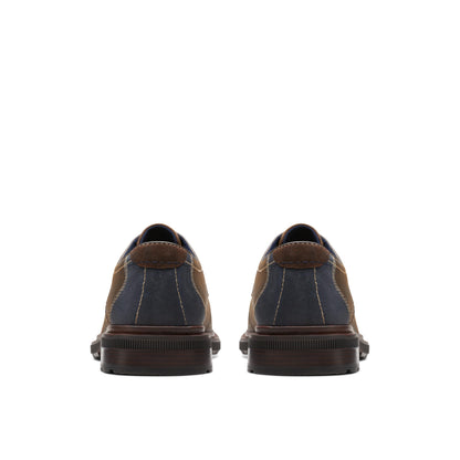 Leather Derby Dress Shoes Classic Lace Up Round Toe
