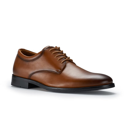 Classic Leather Derby Oxford Dress Shoes Lace Up