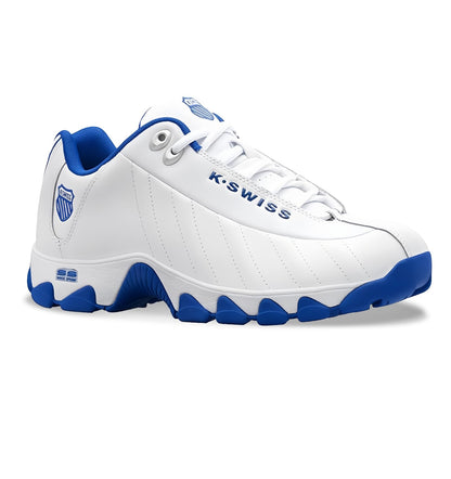 Leather Tennis Sneakers Wide Fit Cushion Walking Shoes