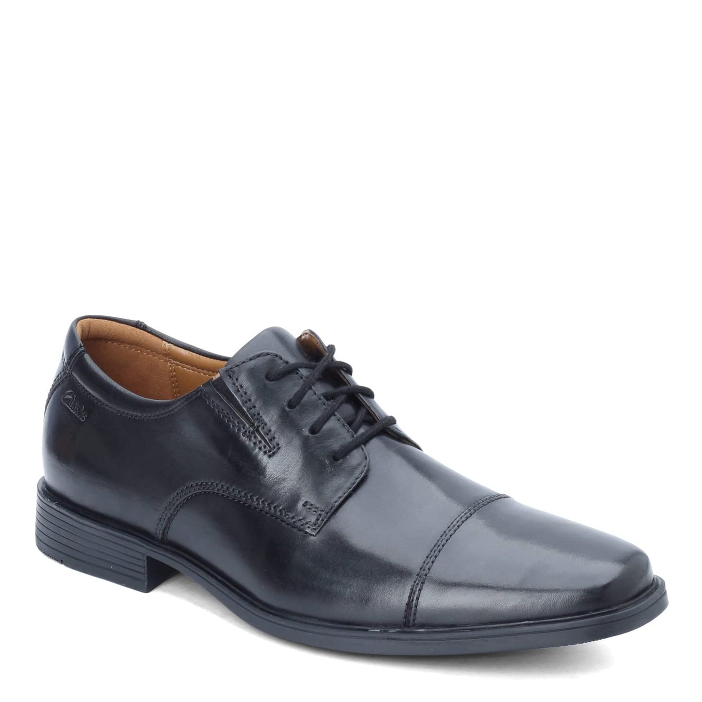 Classic Leather Cap Toe Oxford Dress Shoes Lace Up