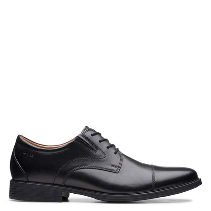 Leather Cap Toe Oxford Dress Shoes Lace Up Formal