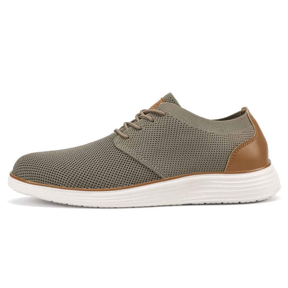 Men’s Breathable Dress Sneakers Casual Oxford Shoes