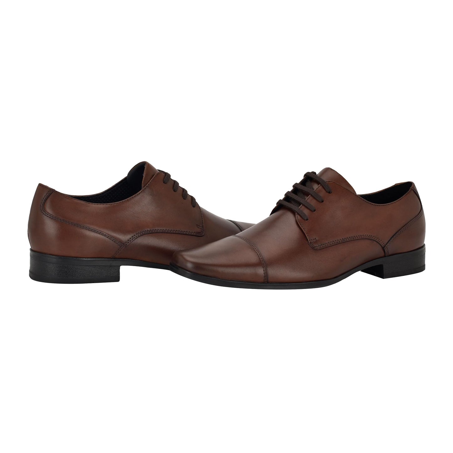 Classic Leather Oxford Dress Shoes Lace Up Round Toe