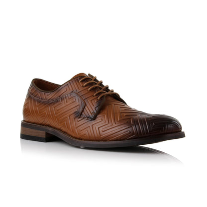Classic Leather Derby Oxford Dress Shoes Lace Up
