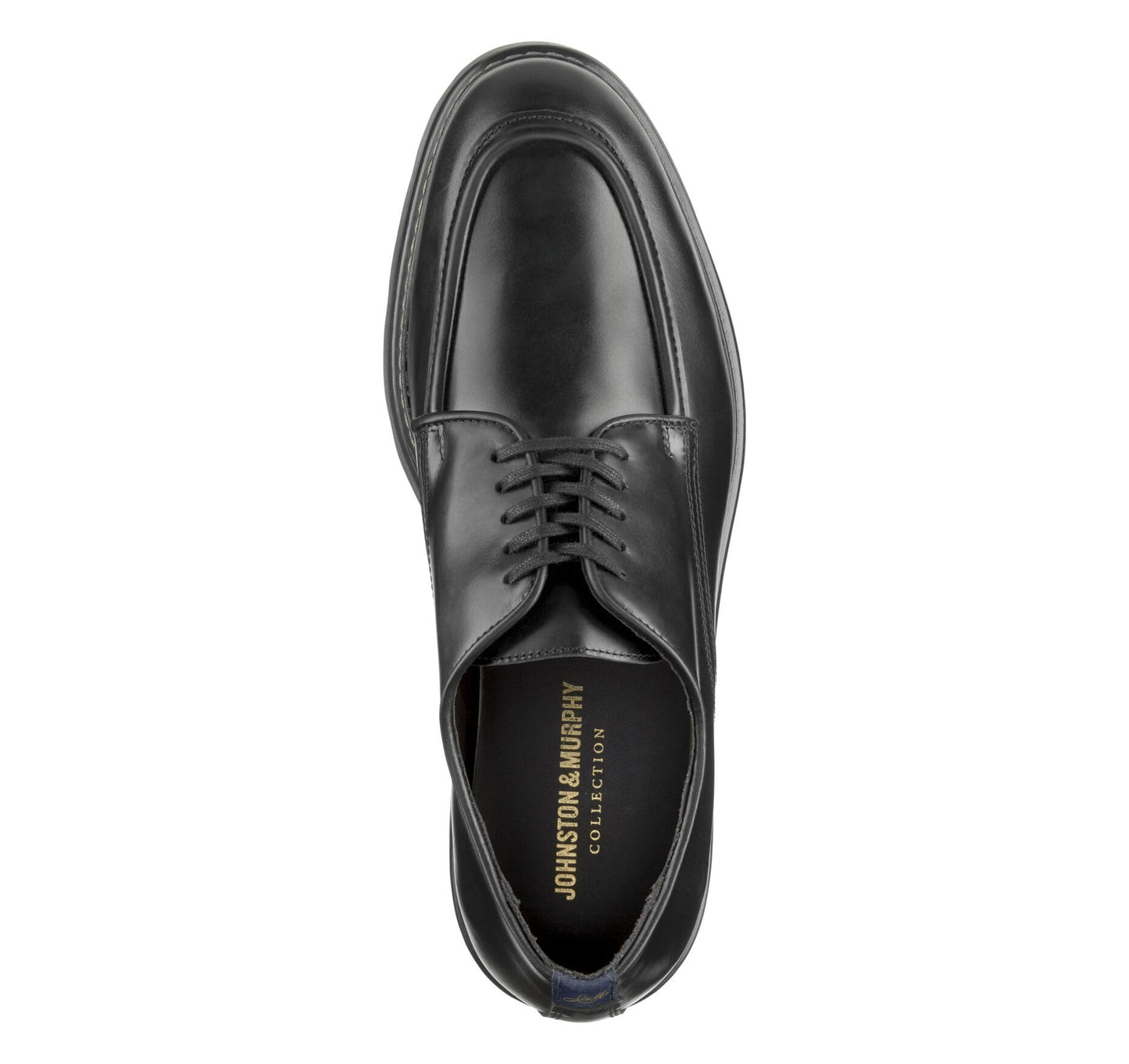 Johnston & Murphy Men's Huxley Moc Toe Derby Lace Up Oxford