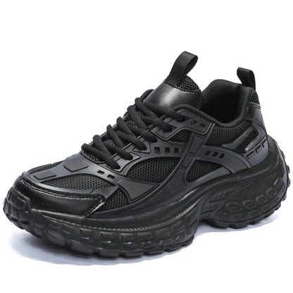 Chunky Dad Sneakers Platform Lace Up Casual Walking Shoes