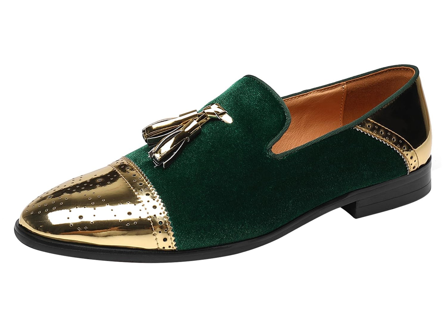 Patent Velvet Penny Loafers Dress Shoes Formal Slip On