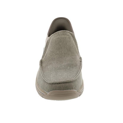 Skechers Men's USA Expected - Cayson Moc Toe Canvas Slip-Ins