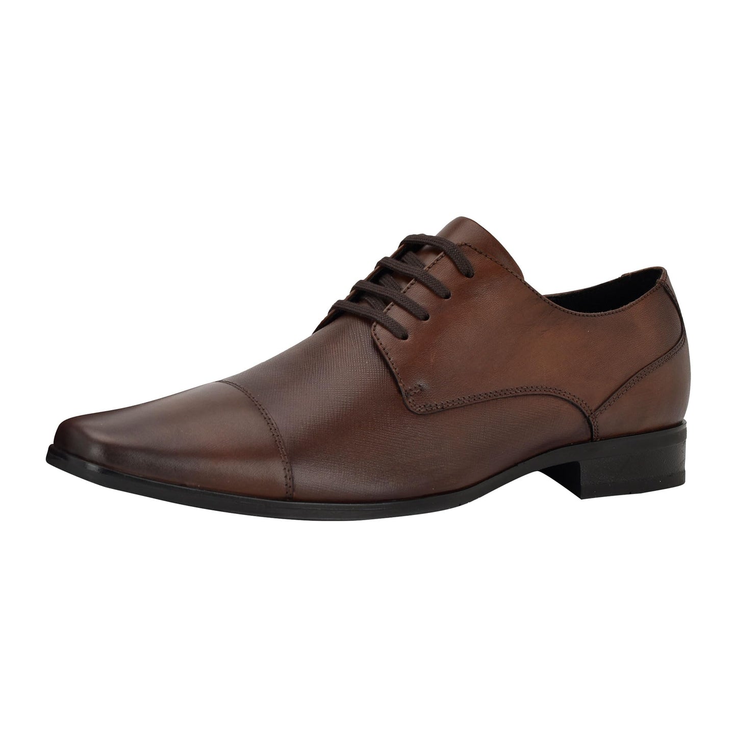 Classic Leather Oxford Dress Shoes Lace Up Round Toe