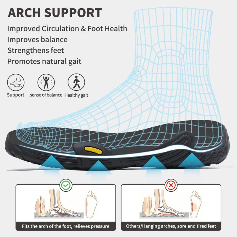 Barefoot Training Sneakers Wide Toe Zero Drop Cross Trainer
