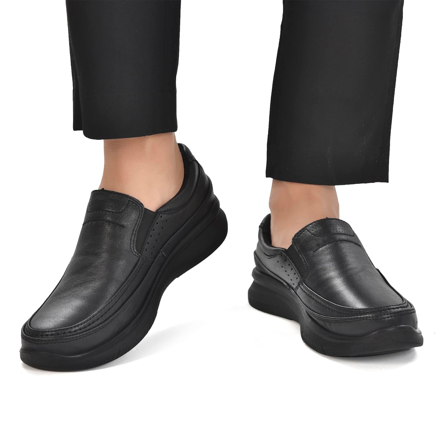 Lightweight Casual Slip On Loafers Comfortable Walking Shoes