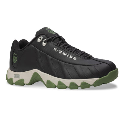 Leather Tennis Sneakers Wide Fit Cushion Walking Shoes