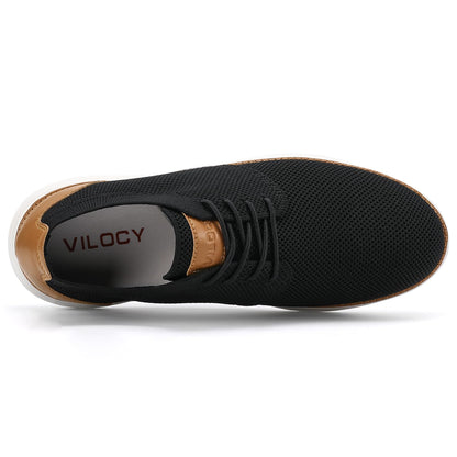 Men’s Breathable Dress Sneakers Casual Oxford Shoes