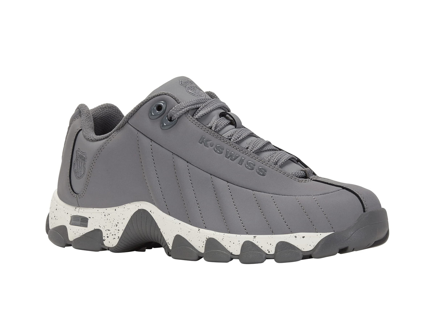 Leather Tennis Sneakers Wide Fit Cushion Walking Shoes