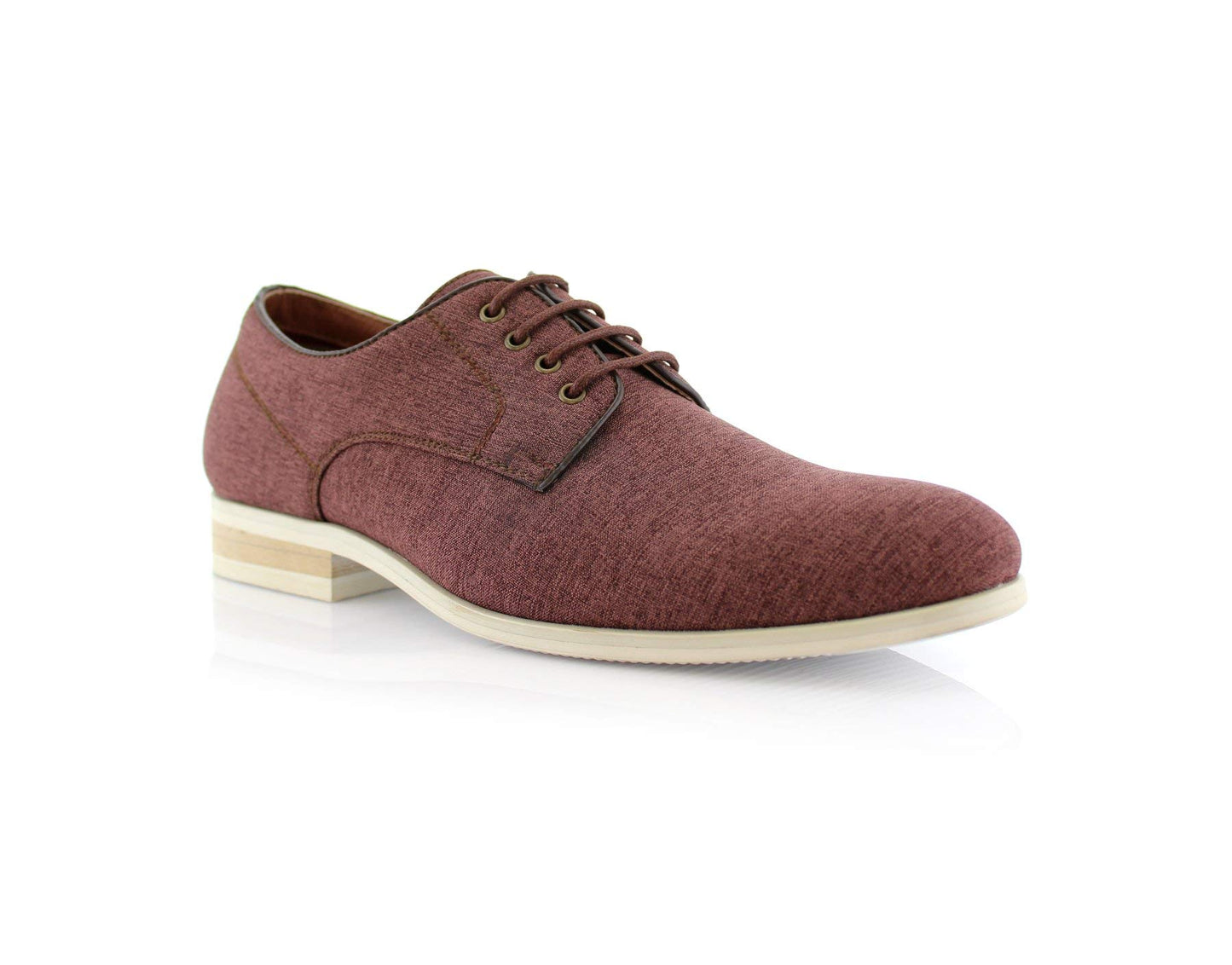 Classic Leather Derby Oxford Dress Shoes Lace Up
