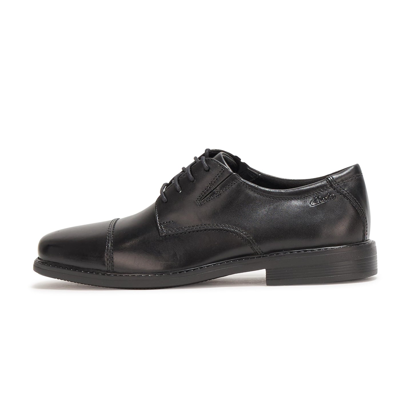 Leather Cap Toe Dress Shoes Lace Up Classic Formal