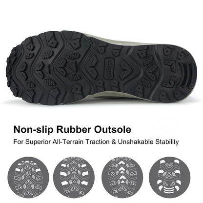 Men’s Waterproof Hiking Shoes Lightweight Trail Outdoor