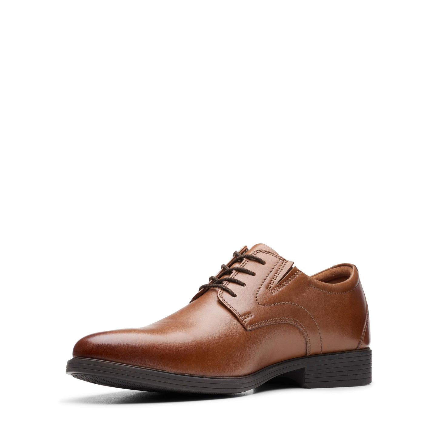 Leather Cap Toe Oxford Dress Shoes Lace Up Formal
