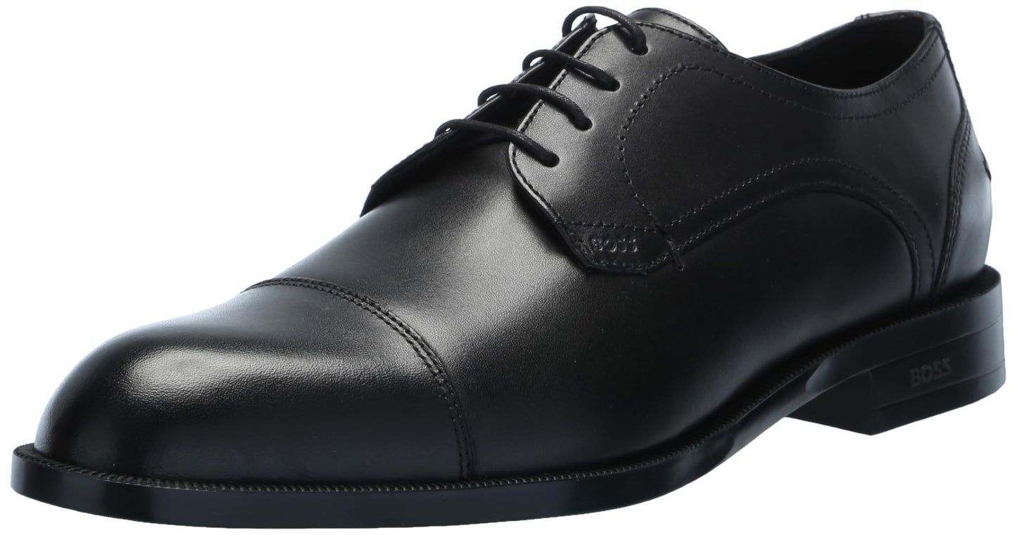 BOSS Men's Tayil Smooth Leather Derby Dress Shoe